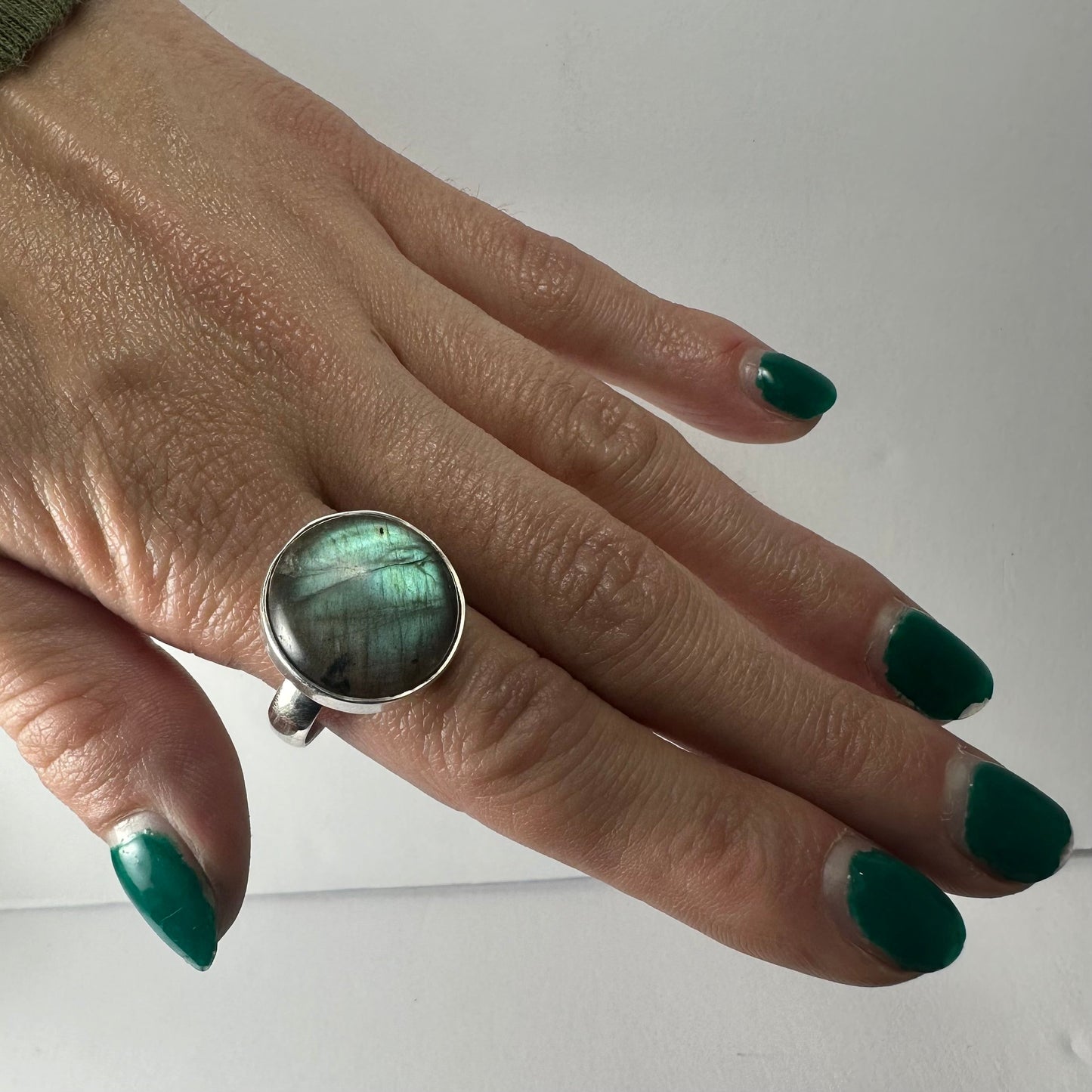 Labradorite Ring - Size 9.5