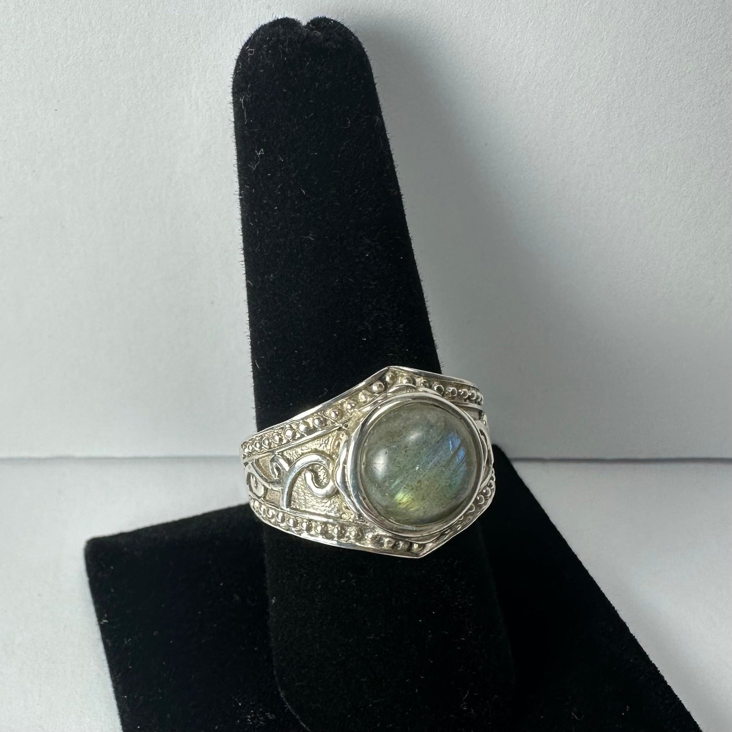 Labradorite Ring - Size 9