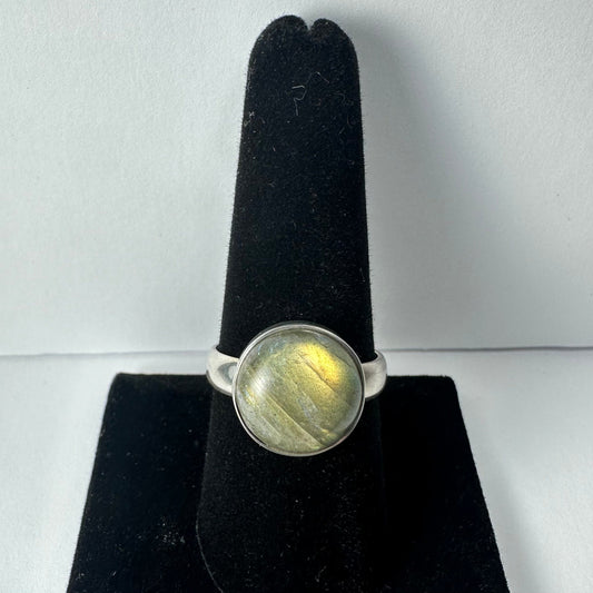 Labradorite Ring - Size 9
