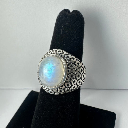 Moonstone Ring - Size 6.5
