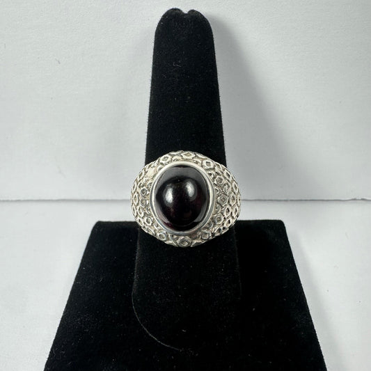 Garnet Ring - Size 8.5