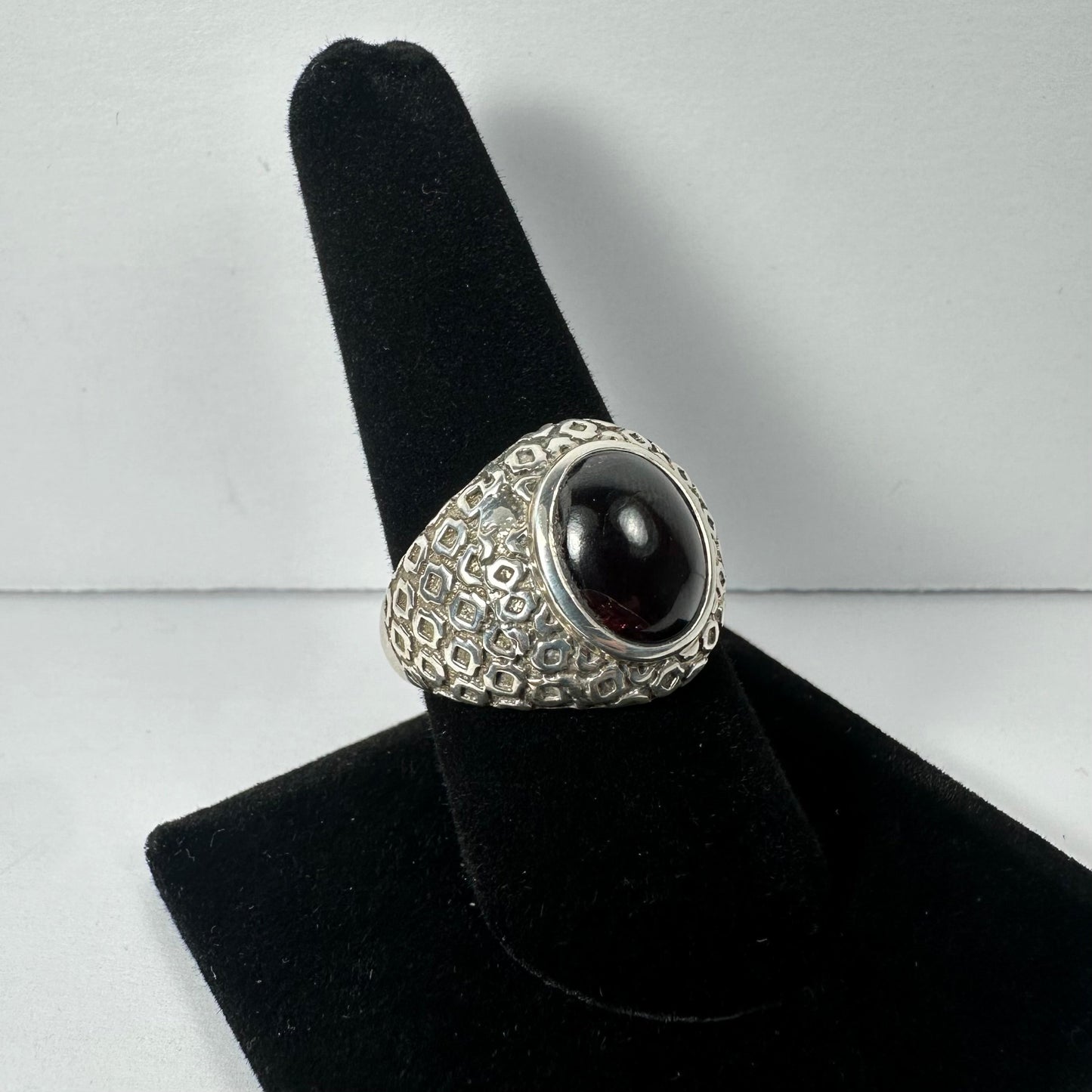 Garnet Ring - Size 8.5