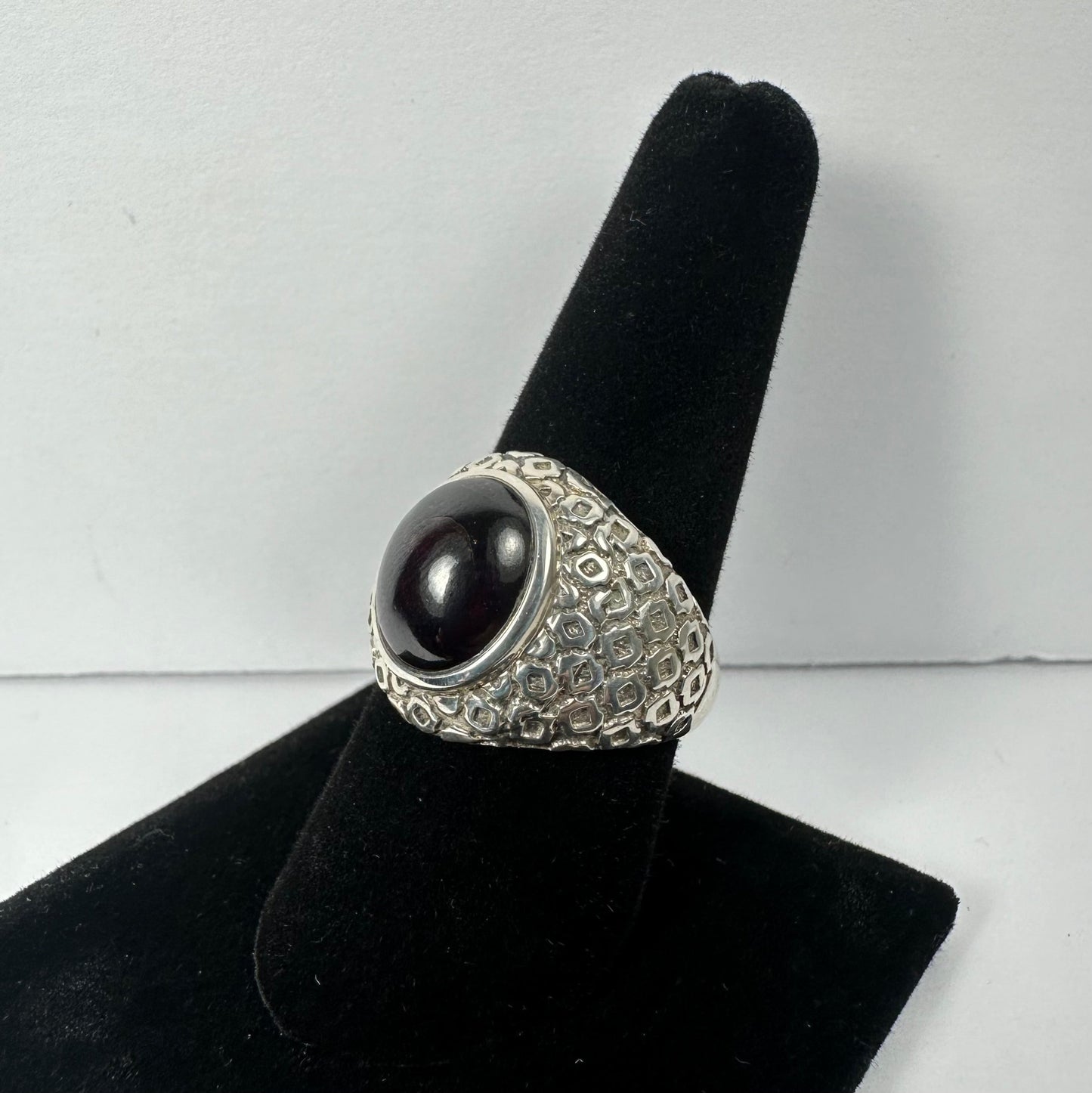Garnet Ring - Size 8.5