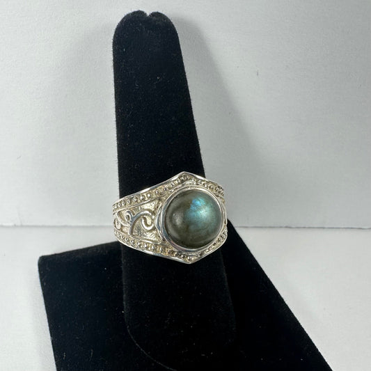 Labradorite Ring - Size 8.5