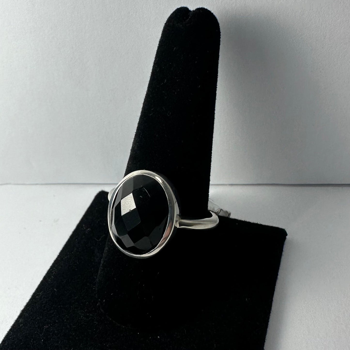 Black Onyx Ring - Size 11.5
