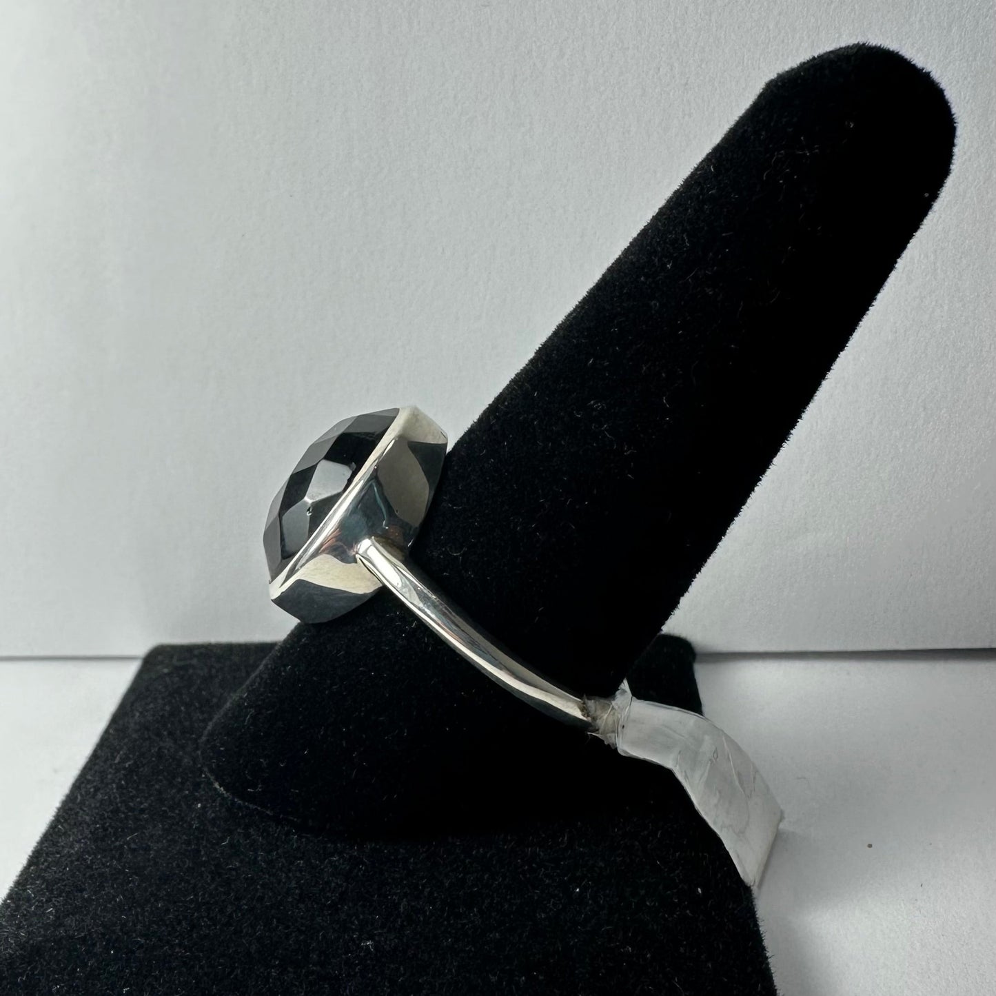 Black Onyx Ring - Size 11.5
