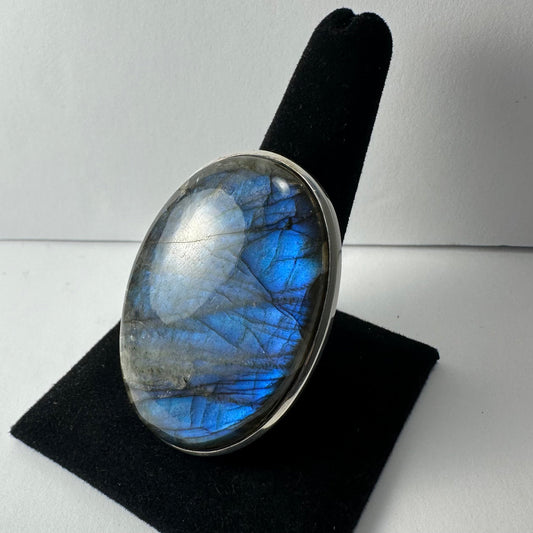 Labradorite Ring - Size 11