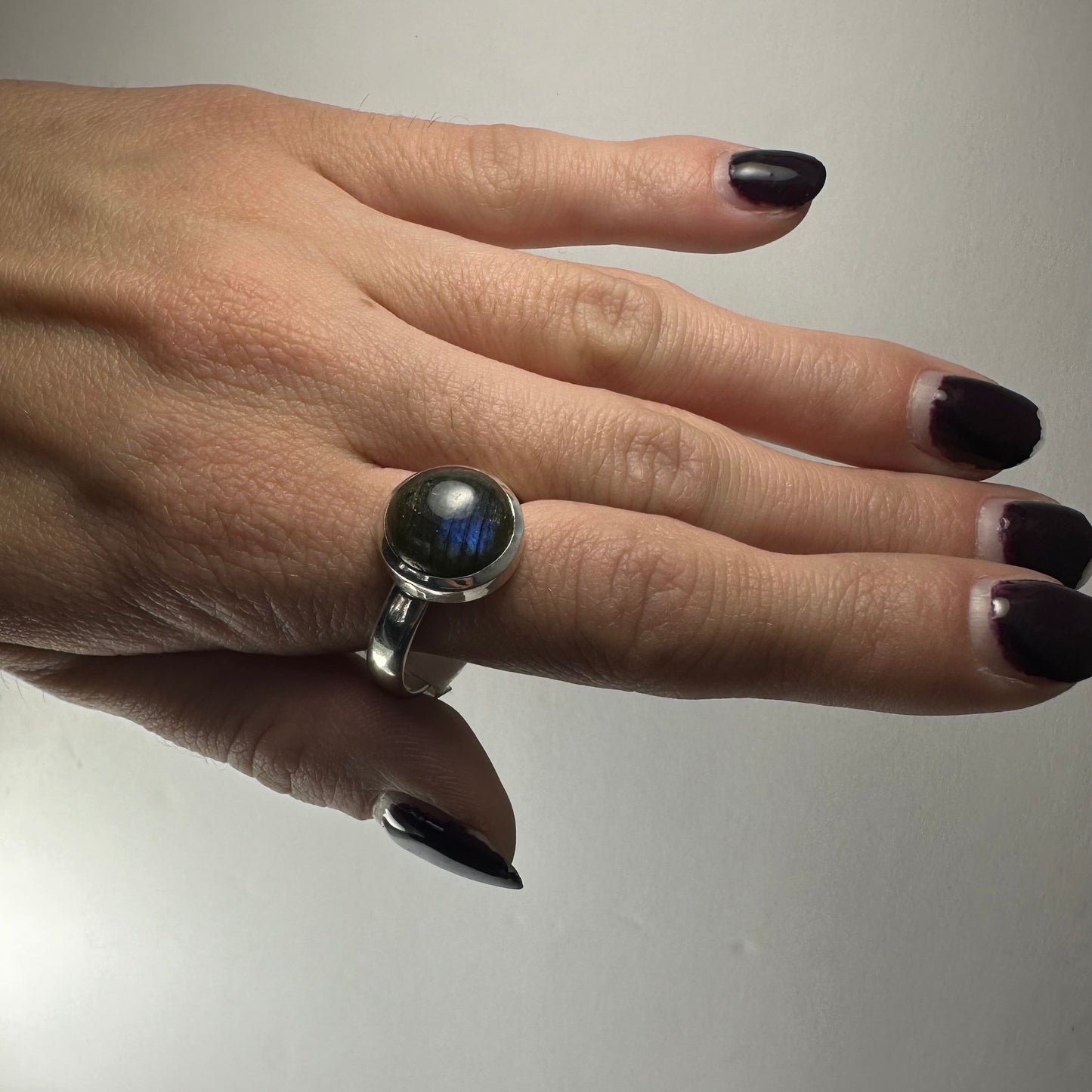 Labradorite Ring Size 11.5