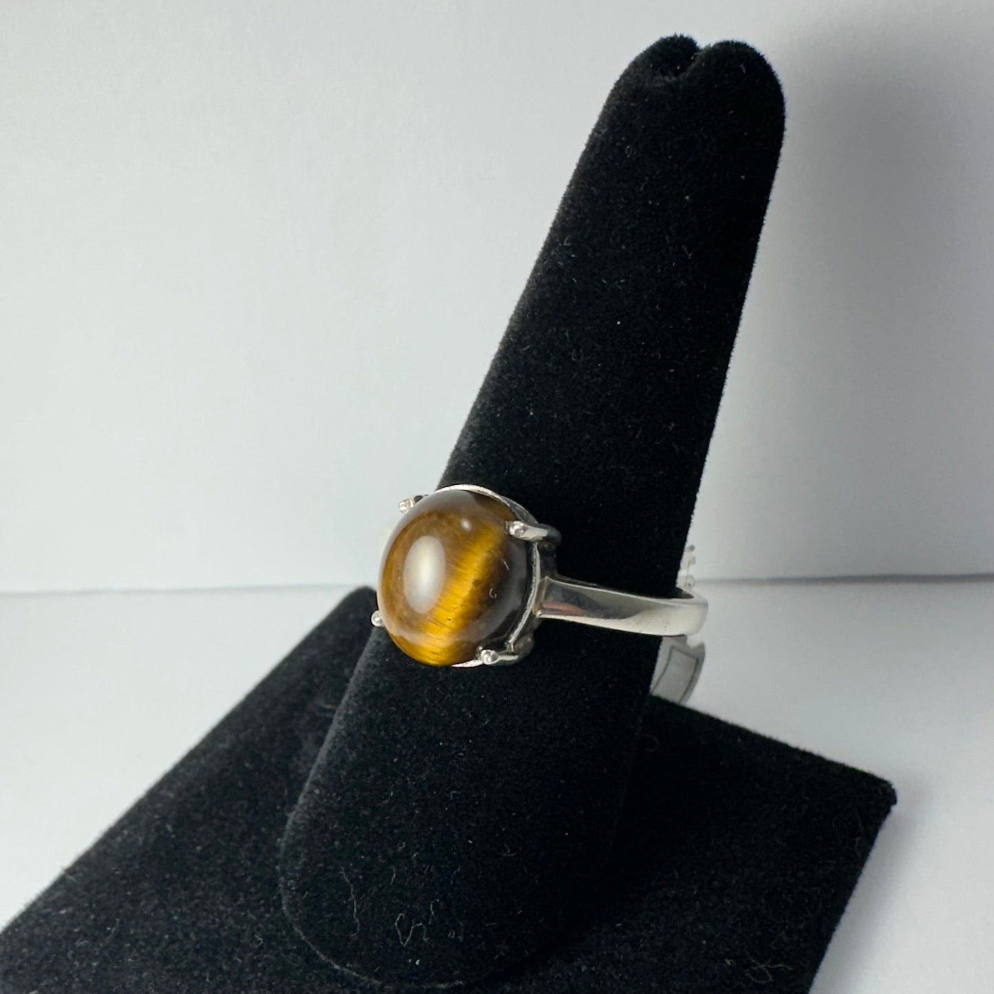 Tiger Eye Ring - Size 11