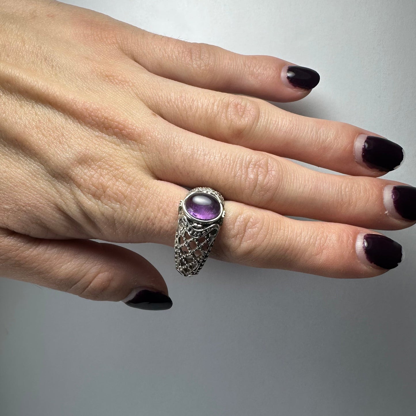 Amethyst Ring - Size 11.5