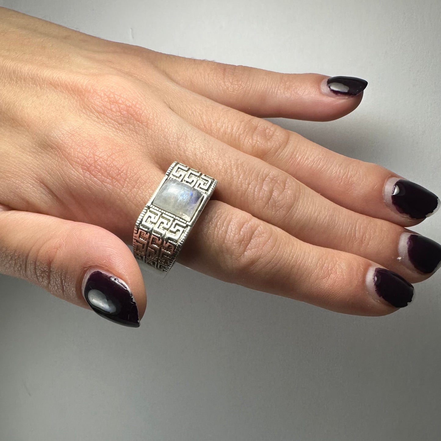 Moonstone Ring - Size 11.5
