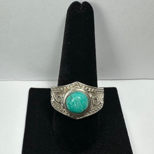 Turquoise Ring - Size 10.5