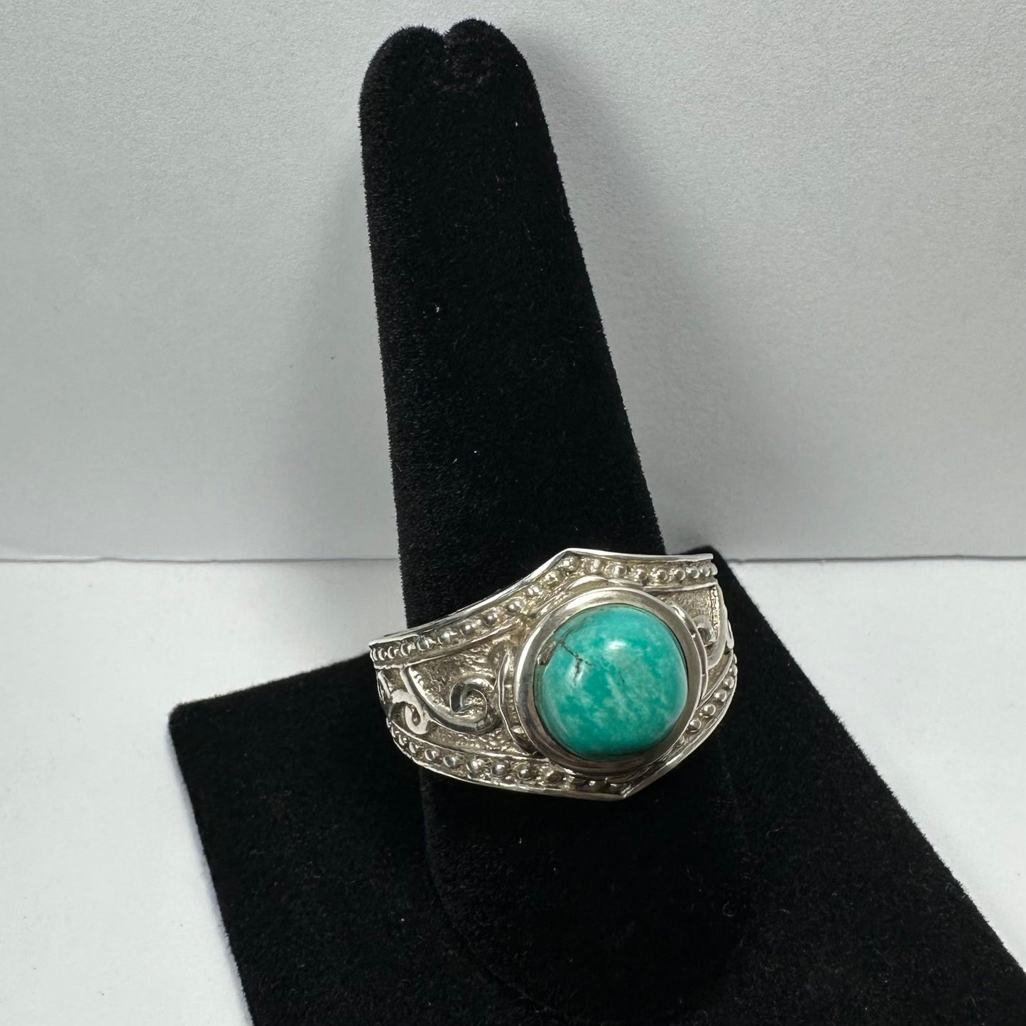 Turquoise Ring - Size 10.5