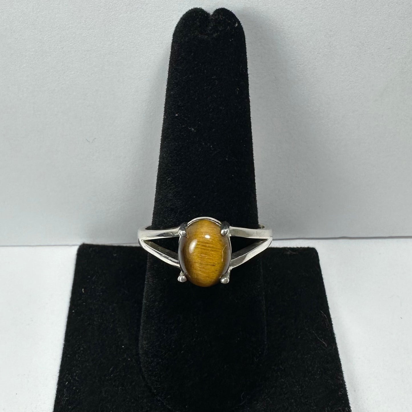 Tiger Eye Ring - Size 12