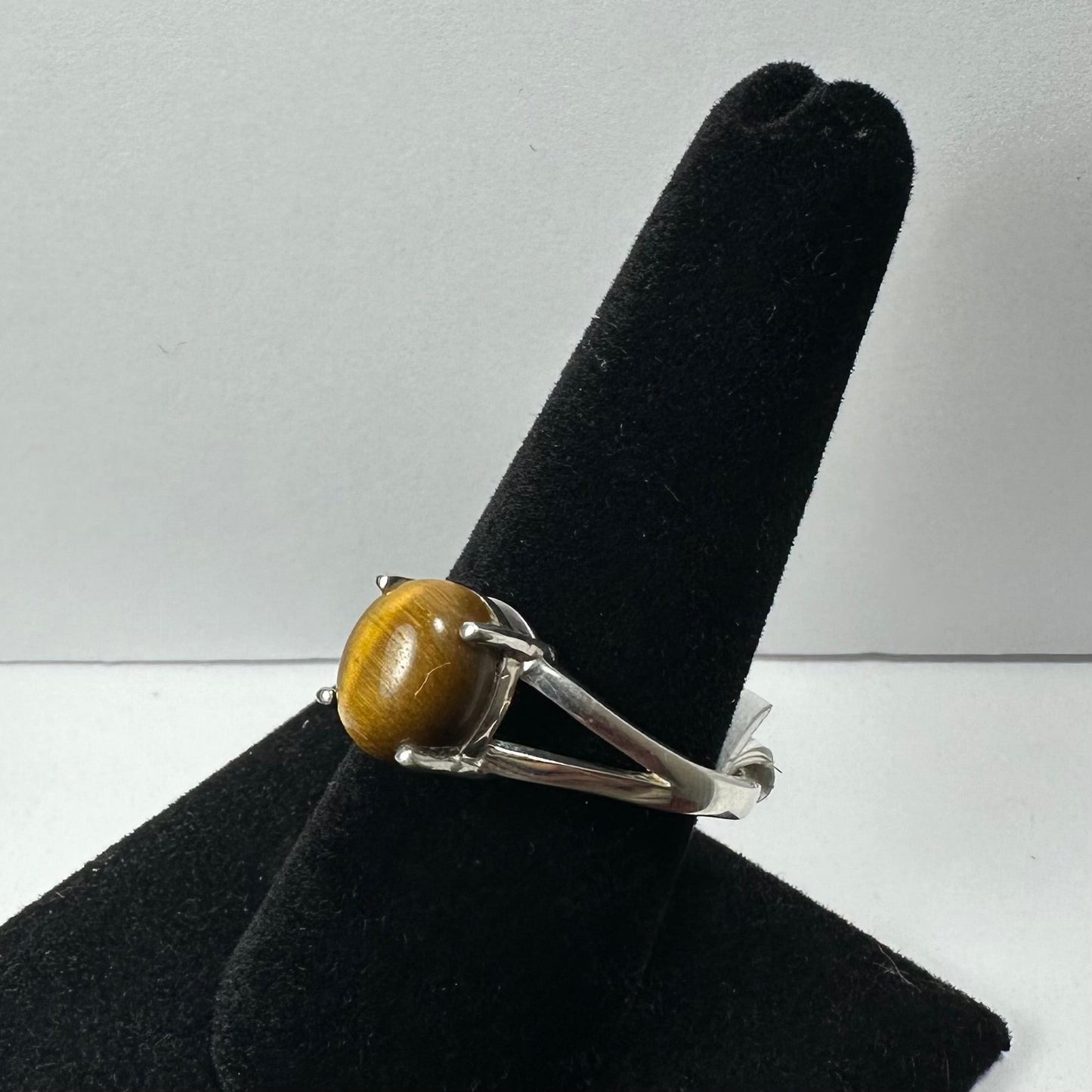 Tiger Eye Ring - Size 12