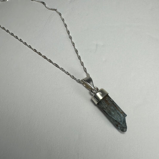 Natural Aquamarine Beryl Pendant