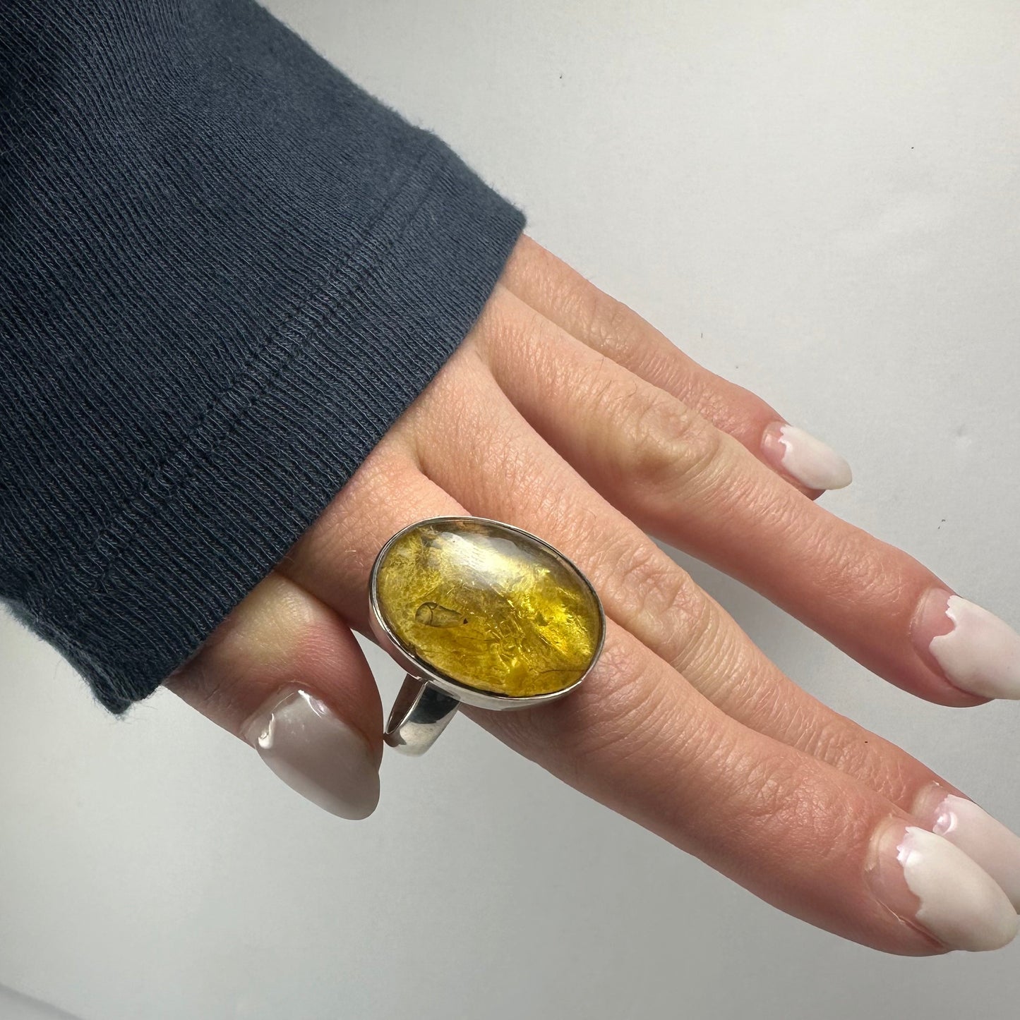Amber Ring - Size 14