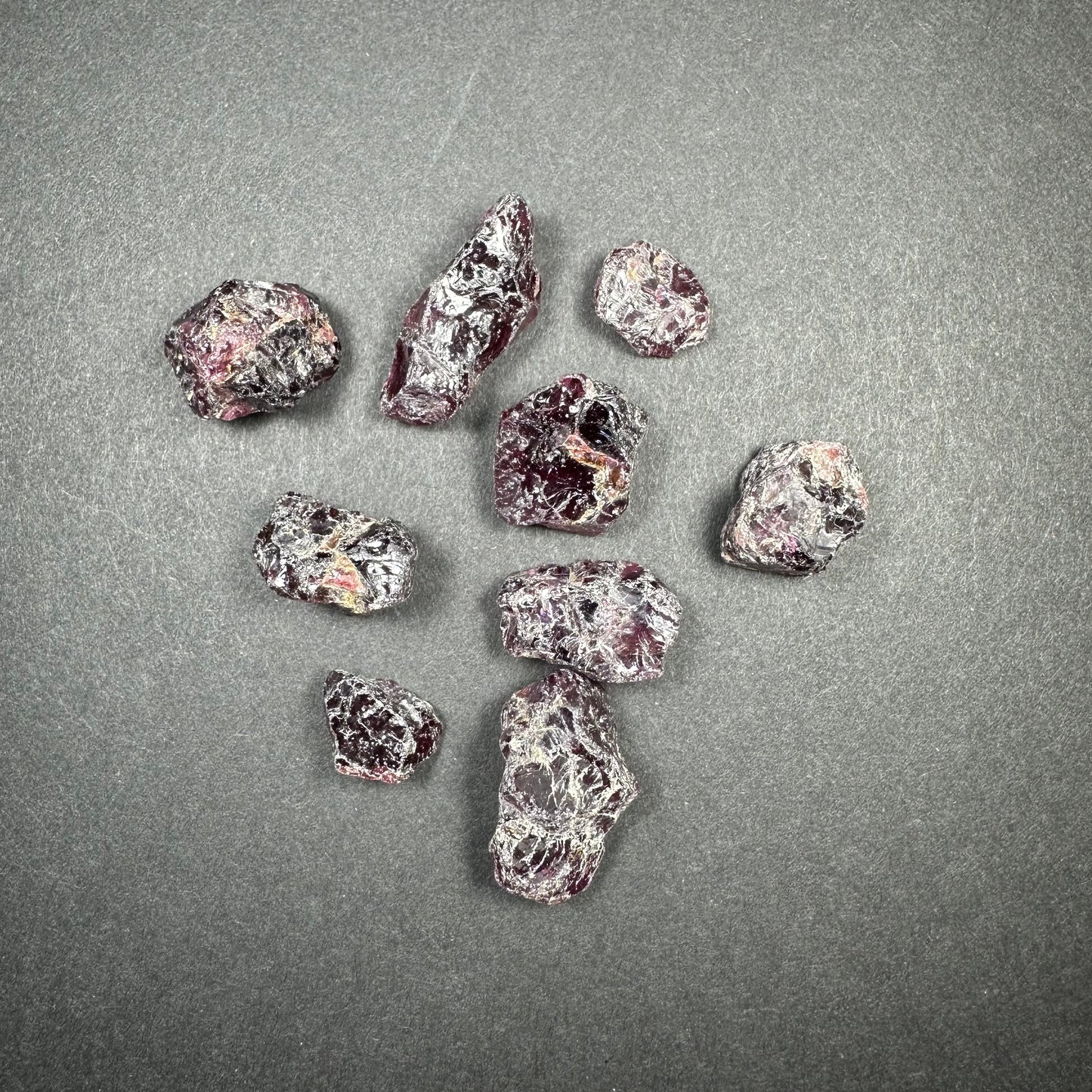Pyrope Garnet Rough Specimen Bag 35g