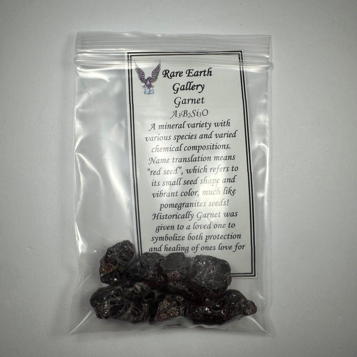 Pyrope Garnet Rough Specimen Bag 35g