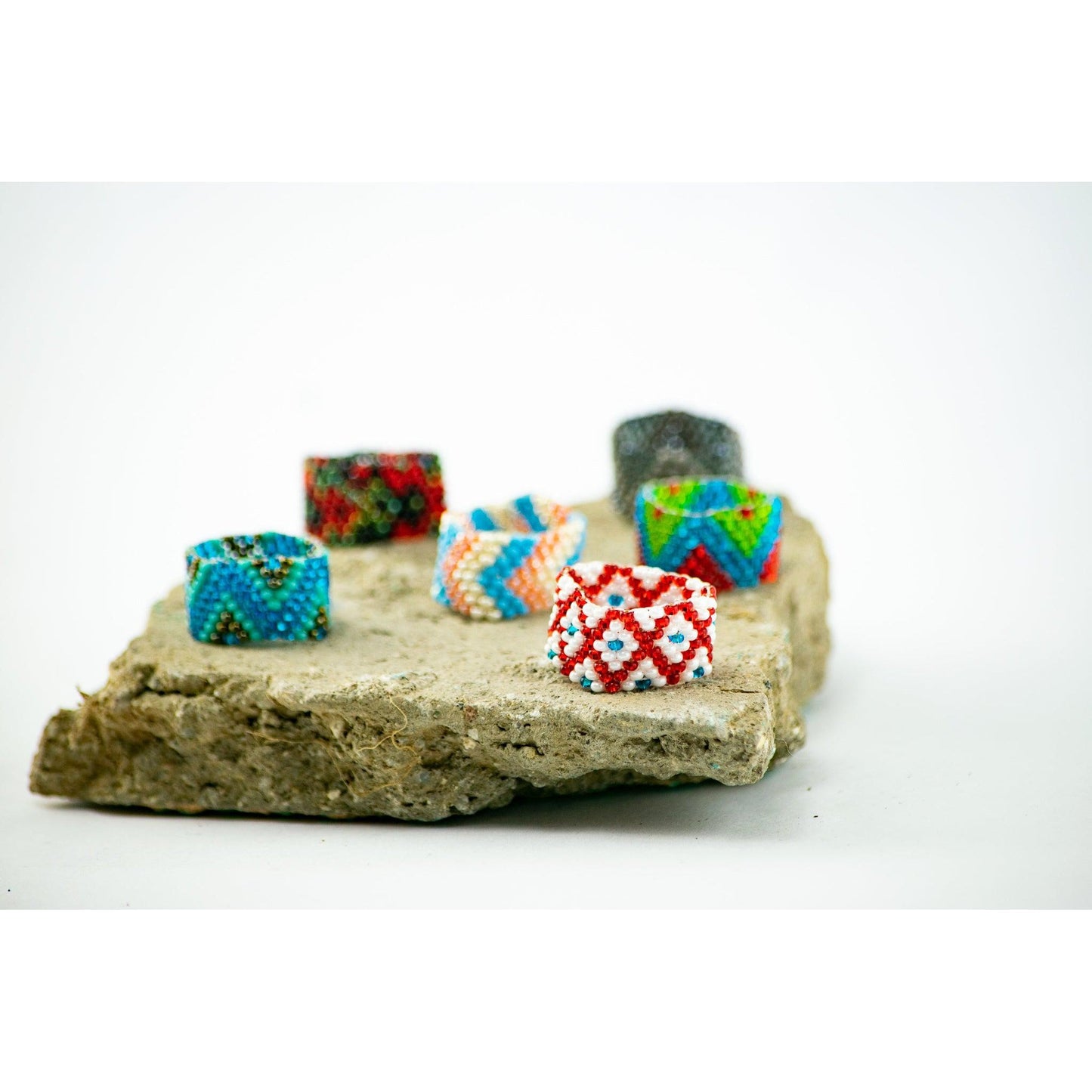 Tania Seed Bead Ring (Assorted) - Guatemala