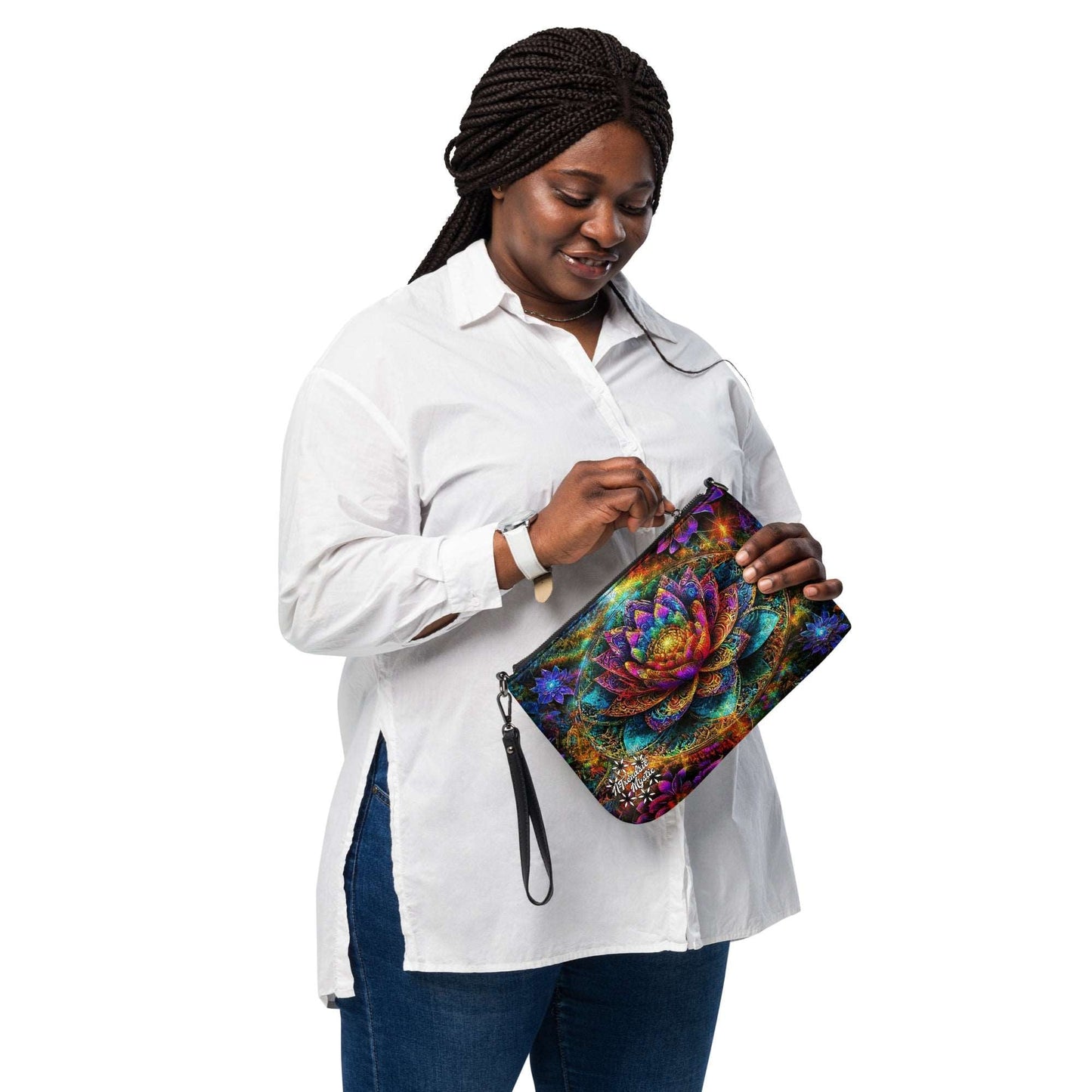 Mystic Abundance | Lotus Crossbody Bag