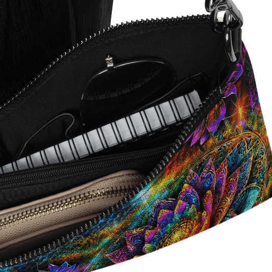 Mystic Abundance | Lotus Crossbody Bag