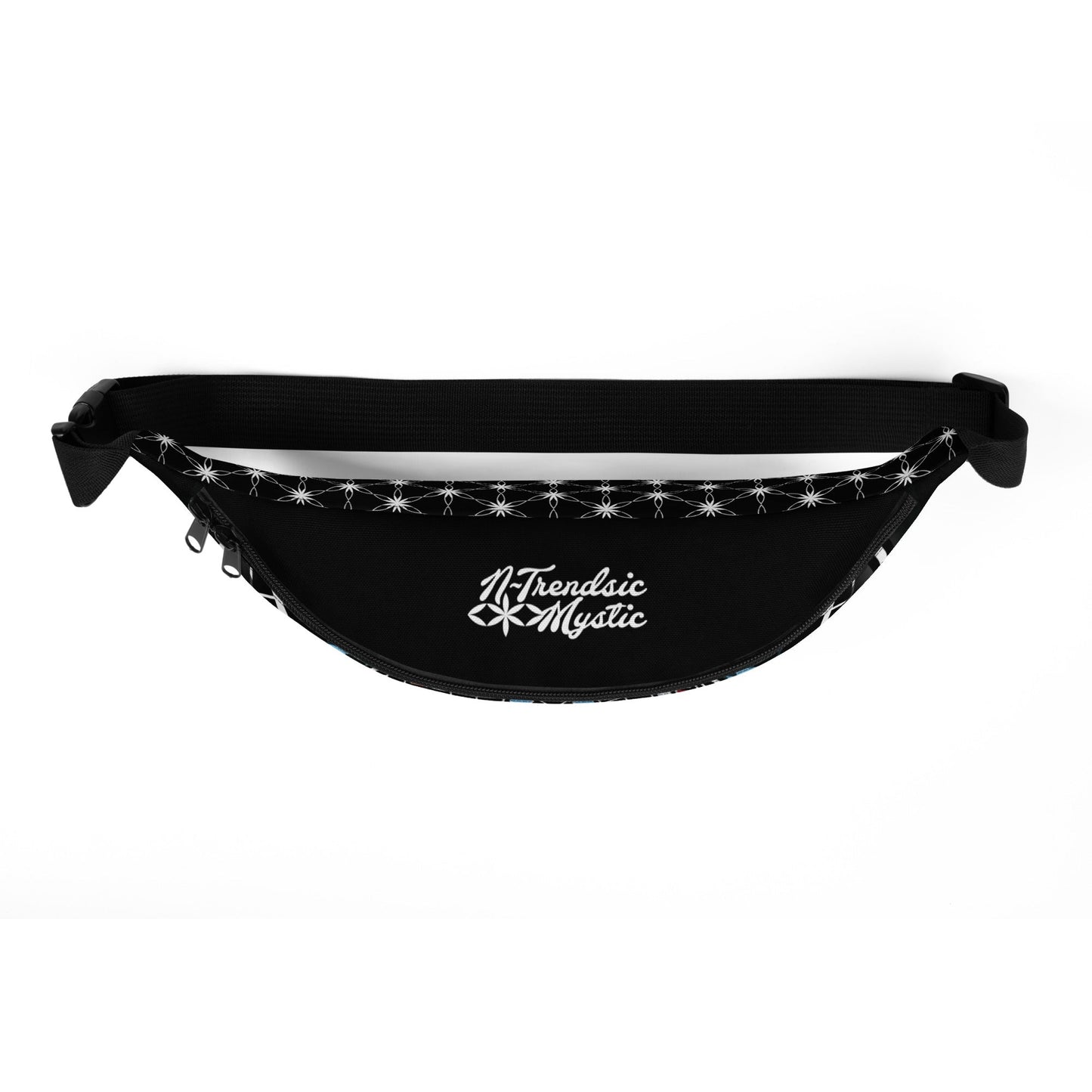 Quantum Bloom Fanny Pack | Sacred Geometry Travel Bag