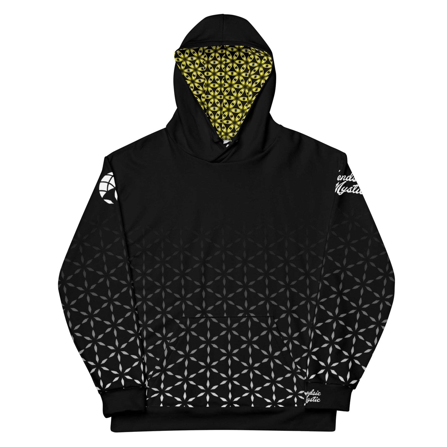 Mystic Wings Sacred Geometry Unisex Hoodie