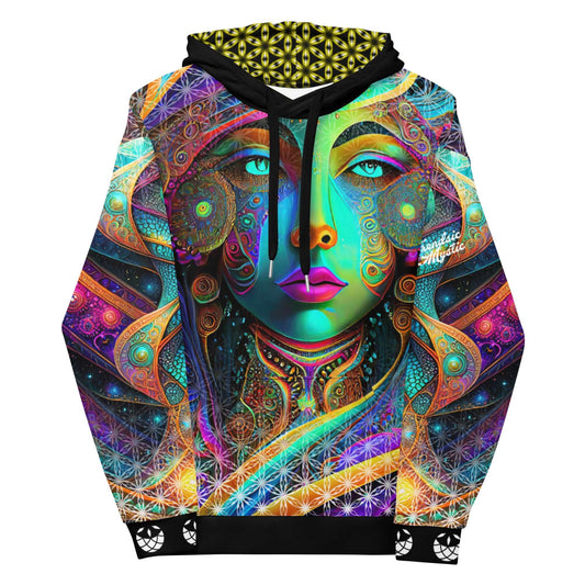 Cosmic DNA Restoration Sacred Geometry Unisex Hoodie