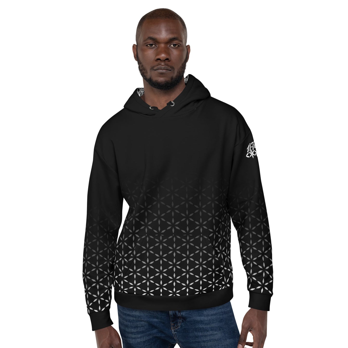 Great Skots | Unisex Cosmic Plaid Sacred Geometry Hoodie