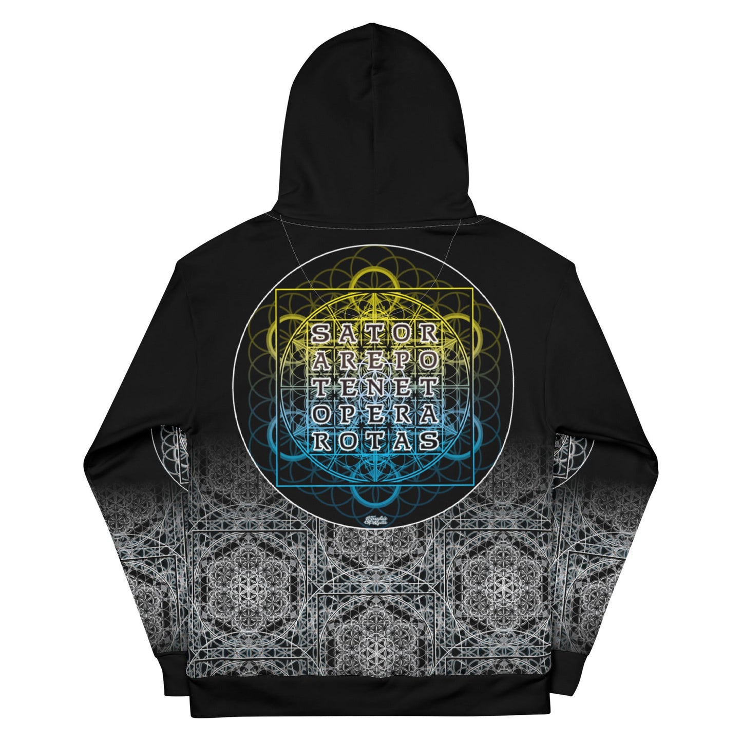 SATOR Cipher Unisex Cotton AOP Hoodie | NTrendSic Mystic