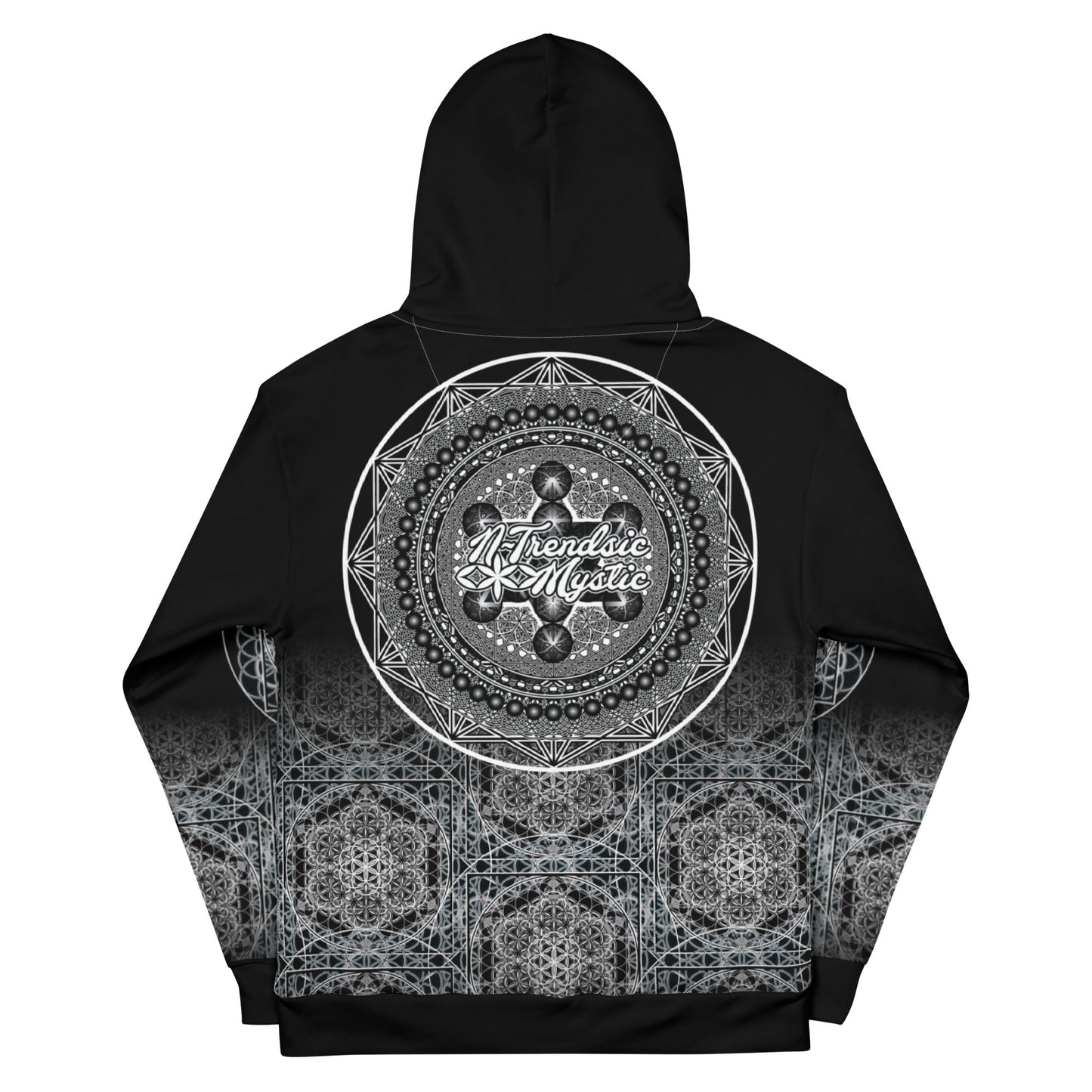 Keystone Matrix | Unisex Cotton AOP Hoodie | NTrendSic Mystic