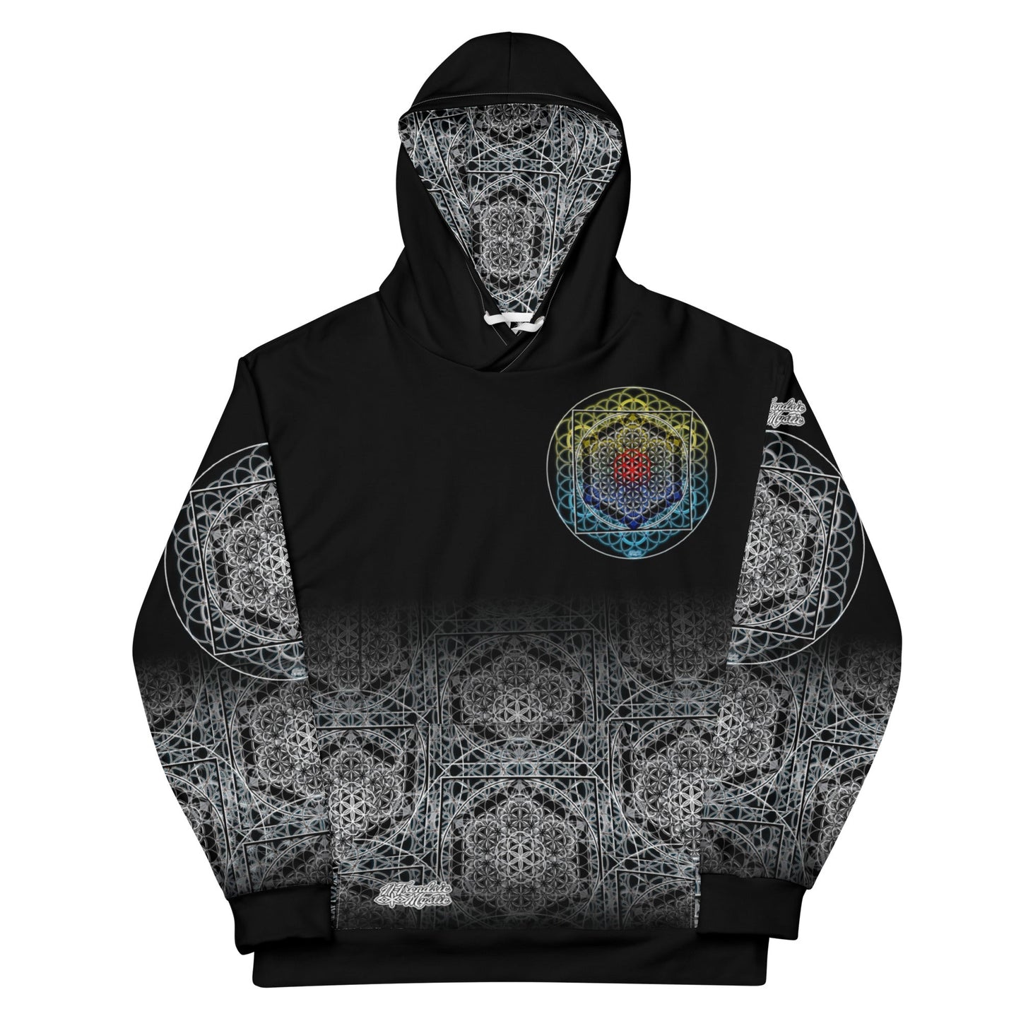 SATOR Cipher Unisex Cotton AOP Hoodie | NTrendSic Mystic