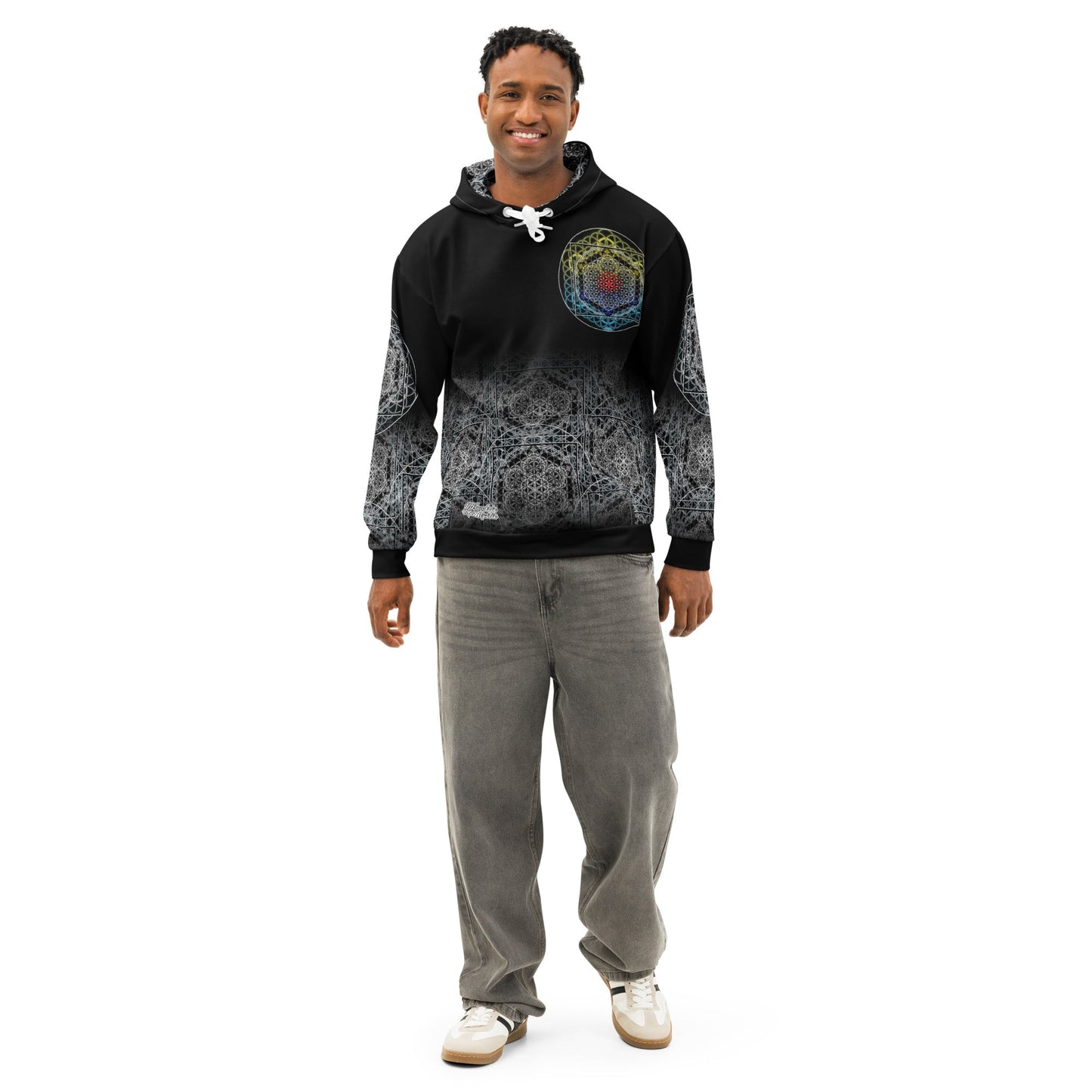 SATOR Cipher Unisex Cotton AOP Hoodie | NTrendSic Mystic