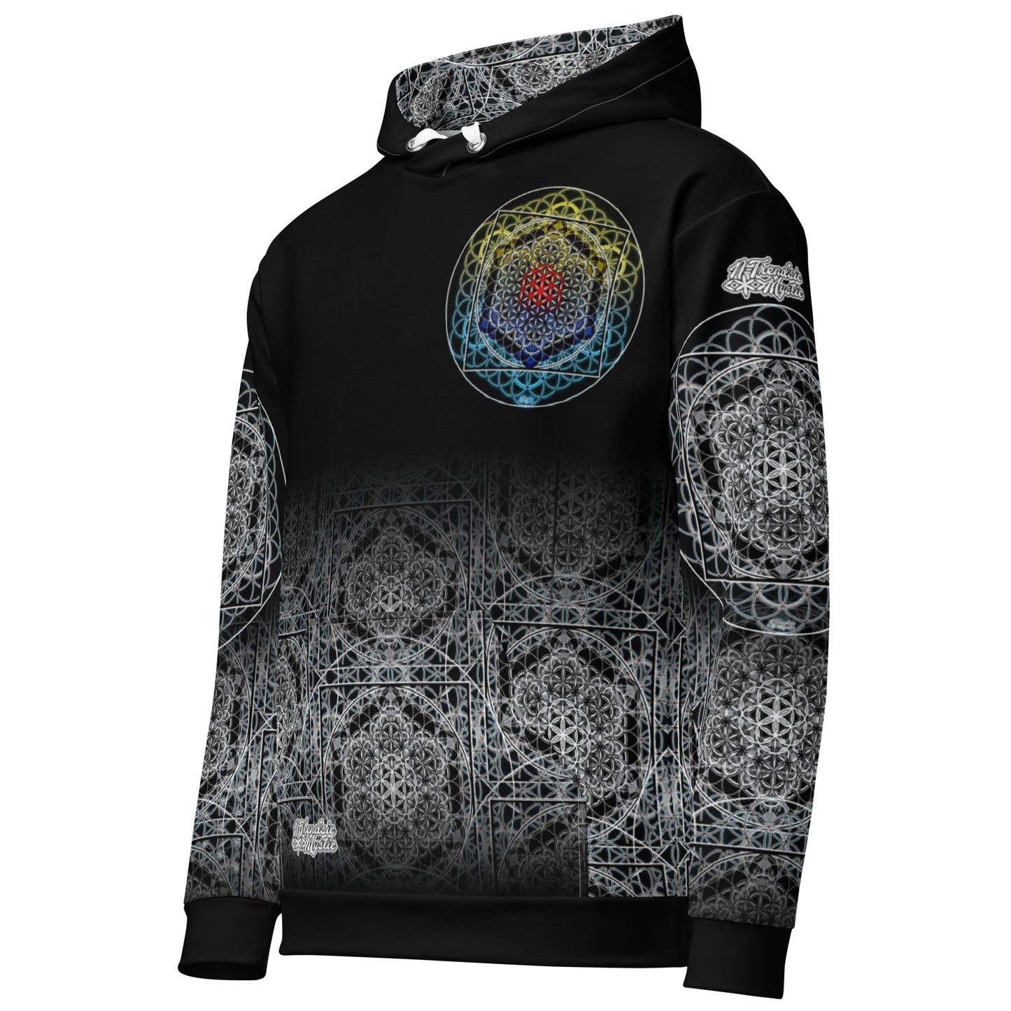 SATOR Cipher Unisex Cotton AOP Hoodie | NTrendSic Mystic