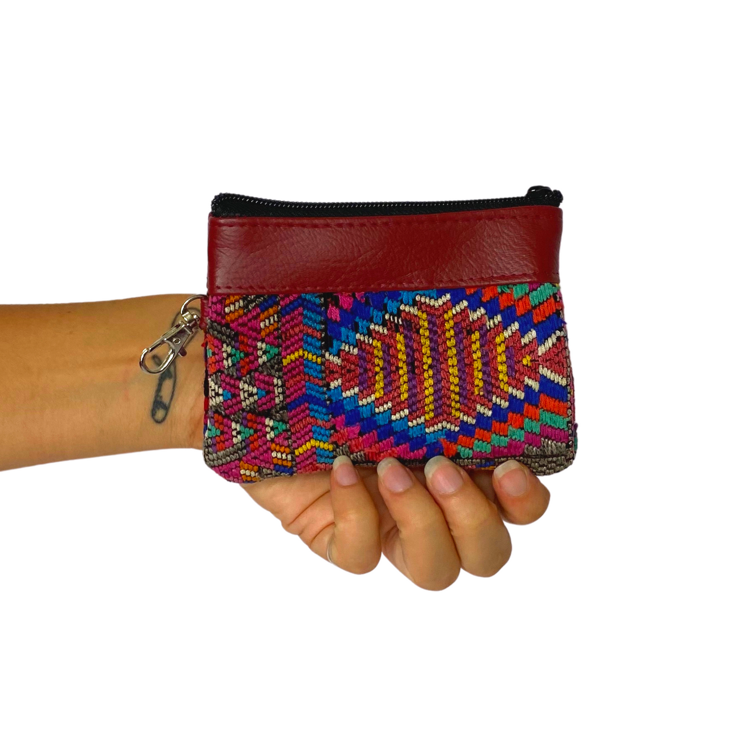 Ana Vegan Leather Huipil Coin Purse - Guatemala