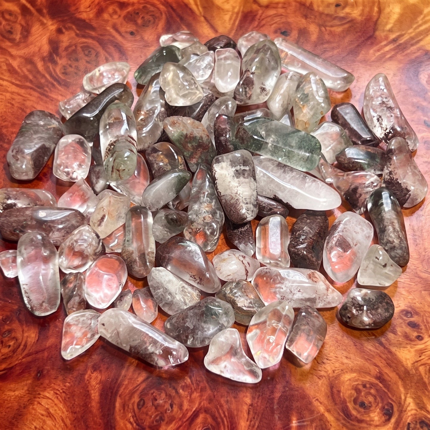 Garden Quartz Crystal Small Tumbled Stones (By The Ounce Or Pound)