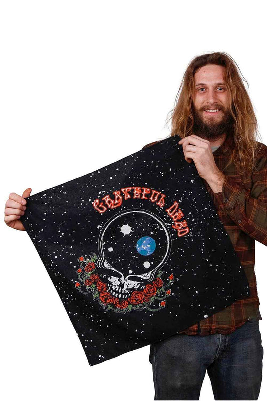 Grateful Dead Space Your Face Syf Bandana 22x22