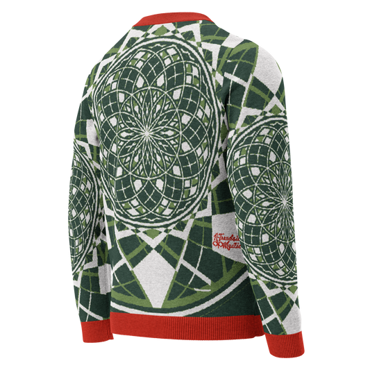 Mystic Metamorphic Candy | Knitted Crew Neck Sweater