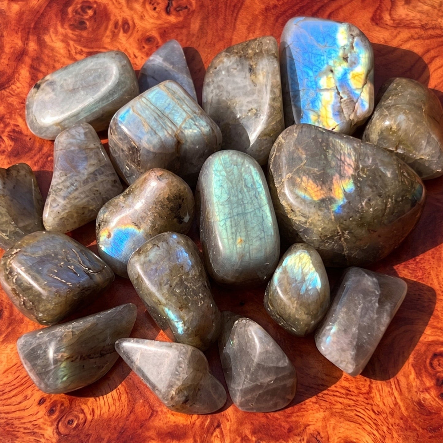 Labradorite Tumbled Stones (By The Piece Or Pound)
