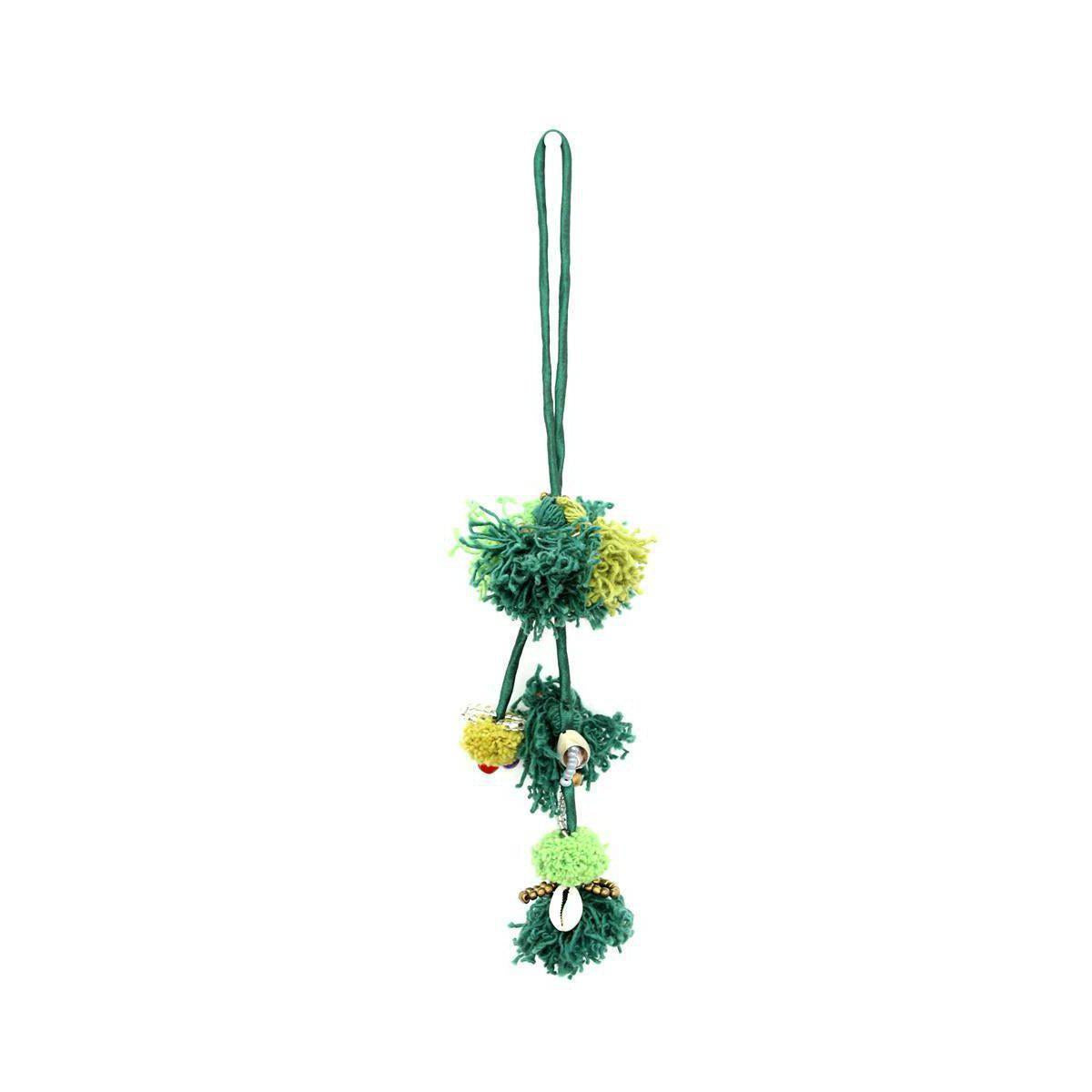 Dulce Multicolor Boho Tassel Zipper Pull | Handmade in Thailand