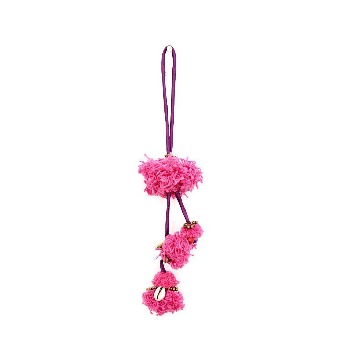Dulce Multicolor Boho Tassel Zipper Pull | Handmade in Thailand