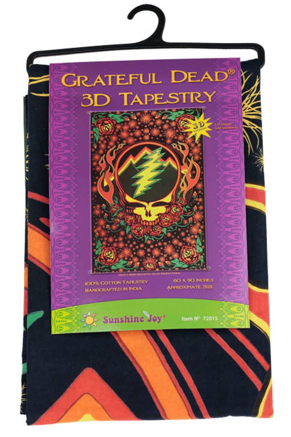 3D Grateful Dead Scarlet Fire Tapestry 2 Sizes: 30x45