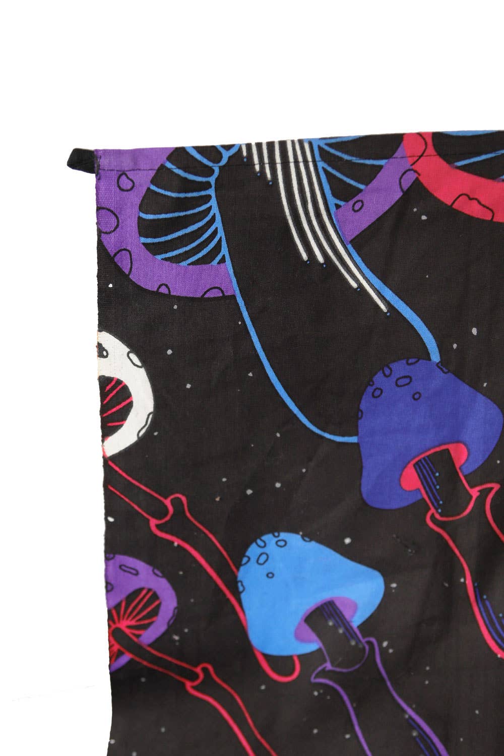 3D Glow in the Dark Tapestry Mushroom Spiral Tapestries: 60x90 inches