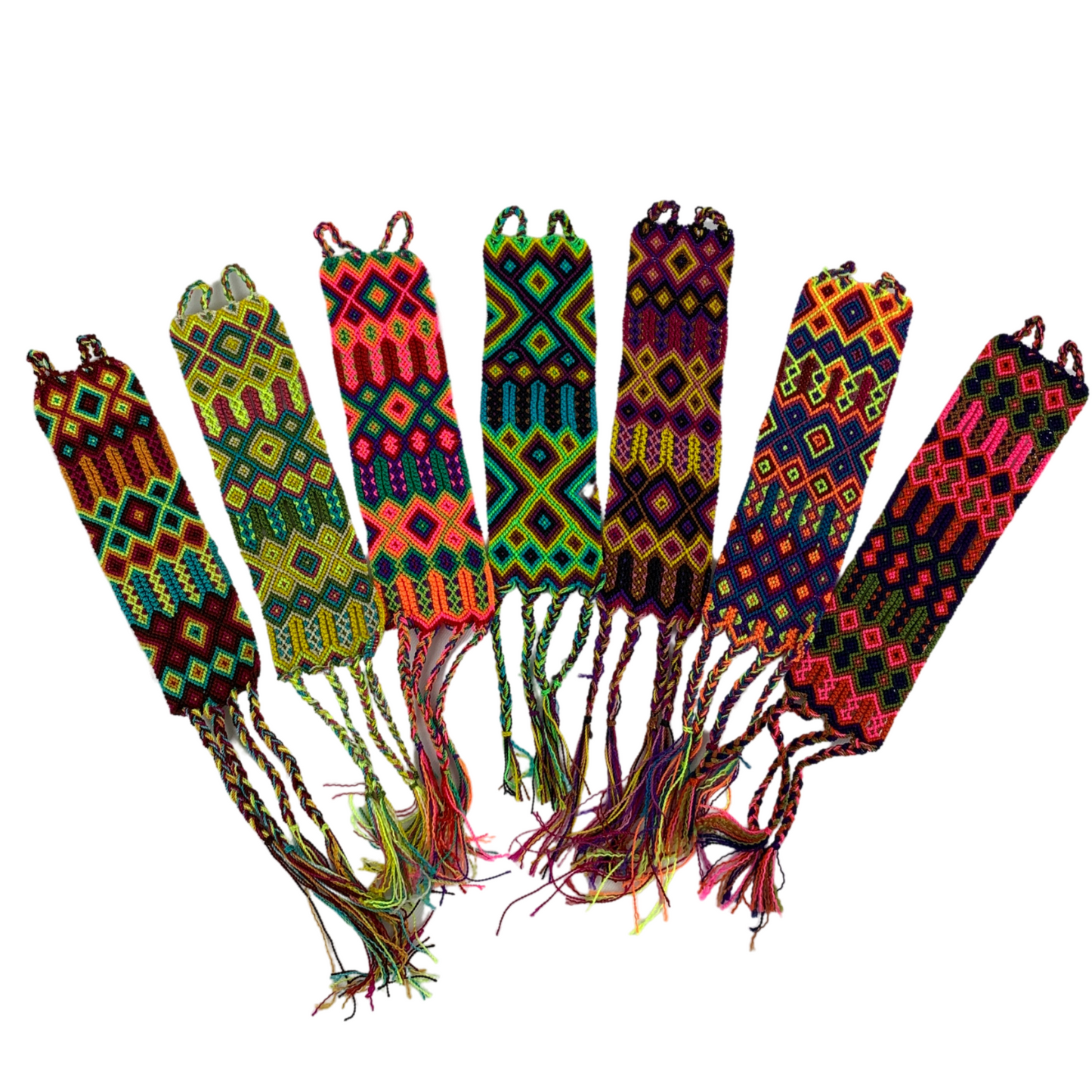 Friendship Macrame Woven Boho String Bracelet (4 Sizes) - Mexico
