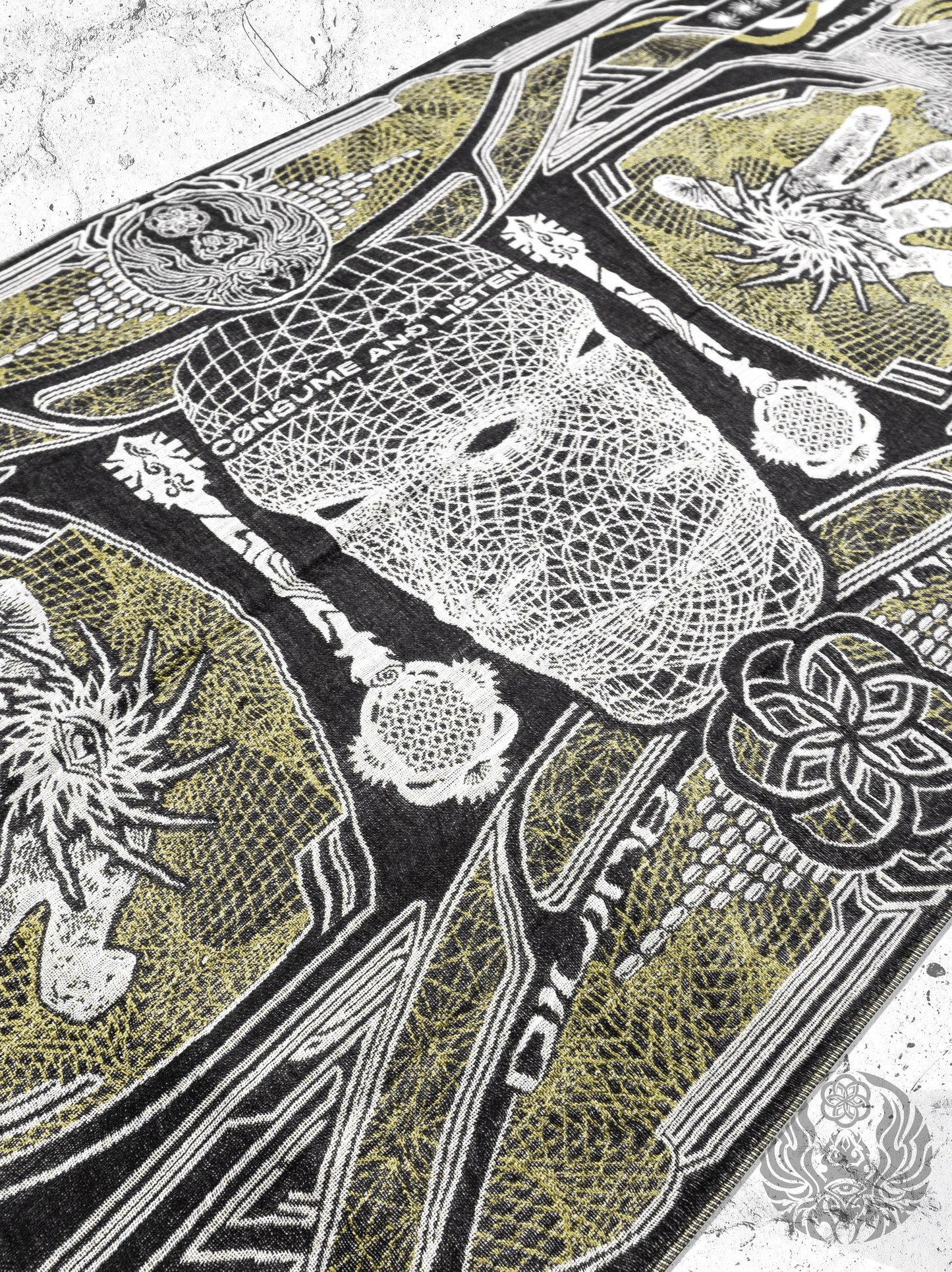 GOLDEN TEACHERS V1 ✦ Gold Festival Shawl