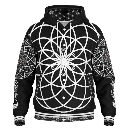 Mystic Eyes Sacred Geometry Jacket | Bold & Timeless