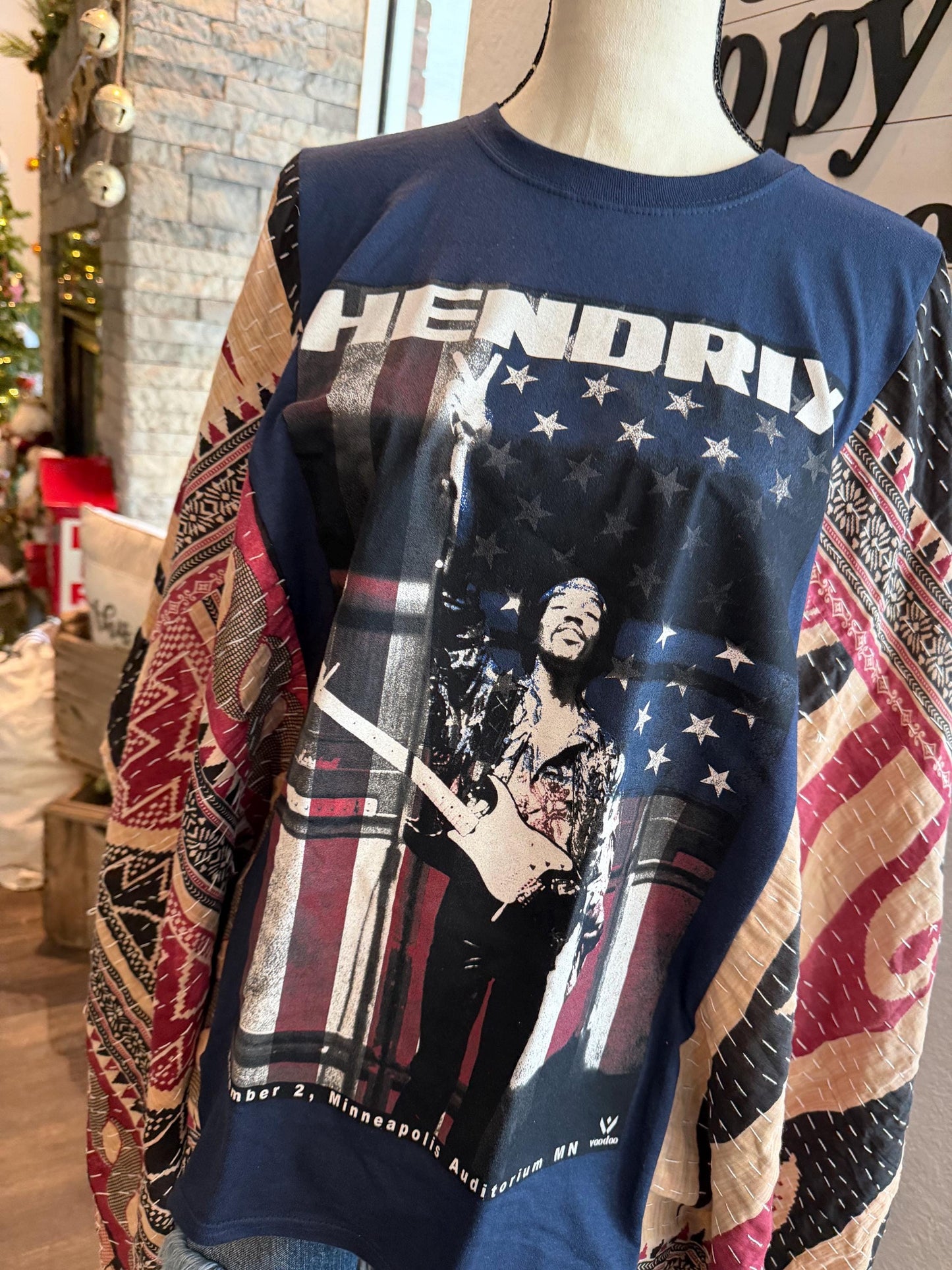 Butterfly Top/Poncho “Jimi Hendrix