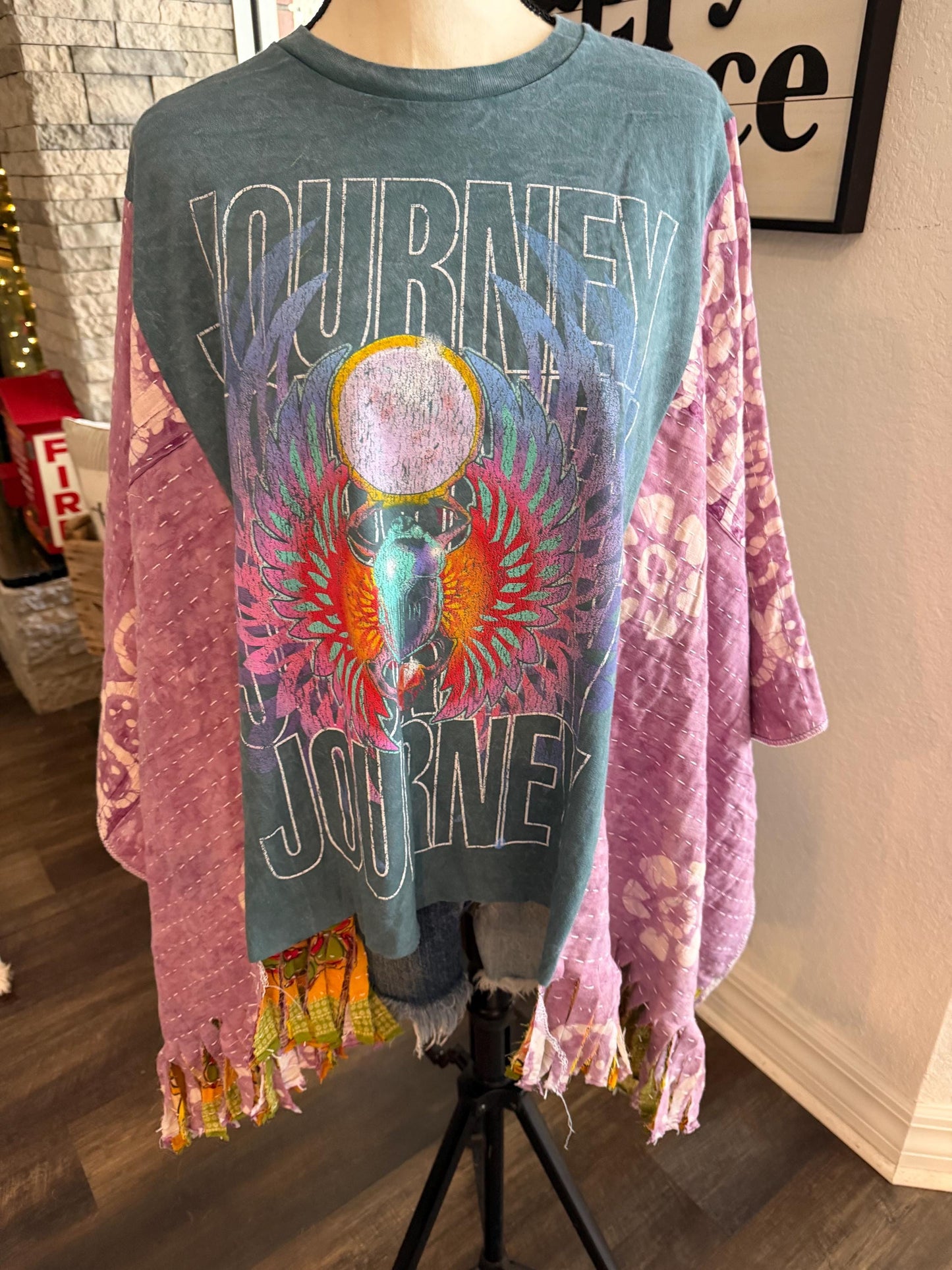 Butterfly Top “Journey Fringed