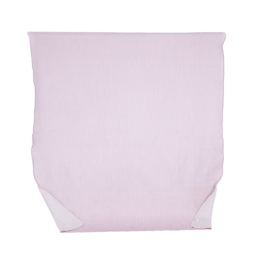 Reversible Alpaca Throw Blanket Handwoven From Ecuador - Lavender & White - Kani Collection